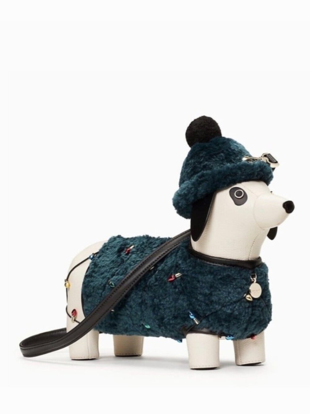 NWT KATE SPADE NEW YORK CLAUDE DACHSHUND LEATHER CROSSBODY - Picture 10 of 10